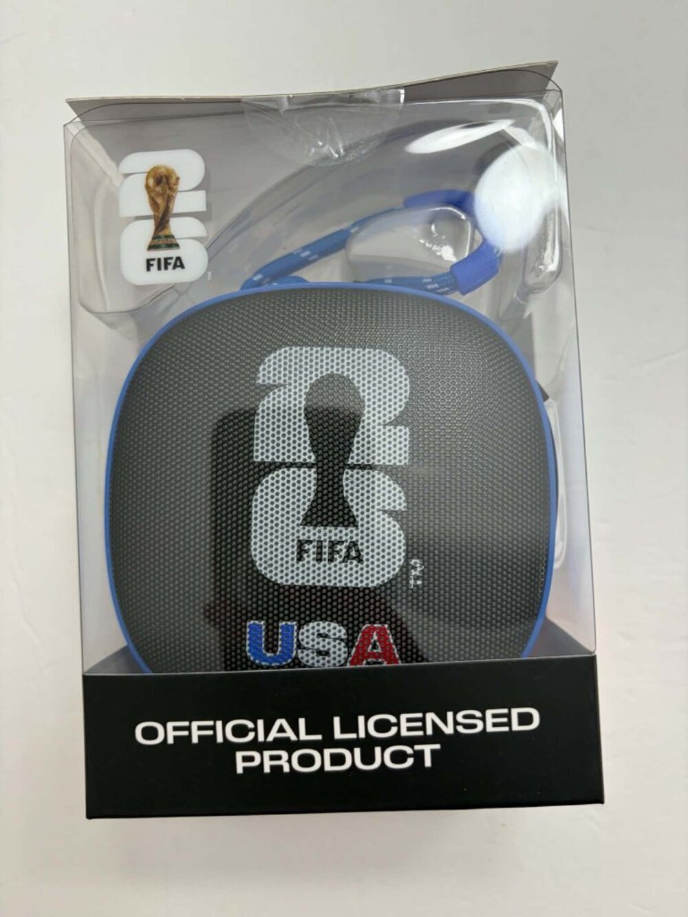World Cup 2026 FIFA Official Licensed wireless speaker blue collectible